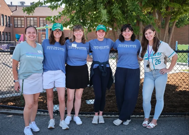DPS foundation staff at the day of service event