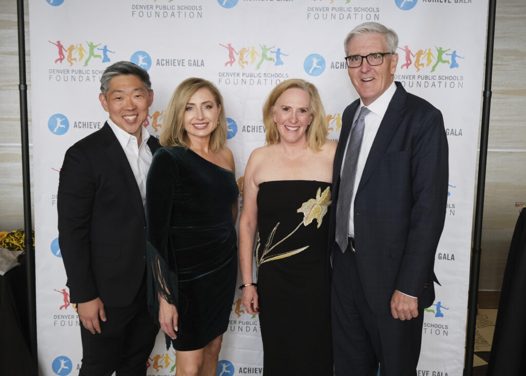 Achieve Gala co-chairs, Amanda & Steve Gurr and Beth & Tyler Loy